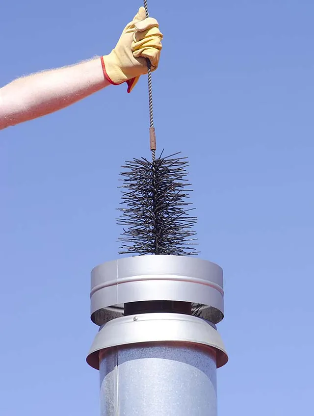Limpieza de chimenea